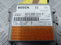 Блок управления подушек безопасности Audi A8 D3 (S8) 2005г. 4E0959655E,4E0910655E - Фото 3