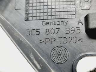 3c5807393 , artANG8230 Кронштейн крепления бампера заднего Volkswagen Passat B6 Арт ANG8230, вид 3