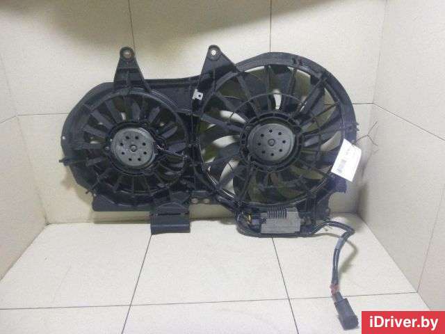 Вентилятор радиатора Audi A4 B6 2002г.  - Фото 1