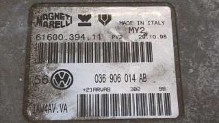 Блок управления двигателем Volkswagen Golf 4 1999г. 036906014AB - Фото 3