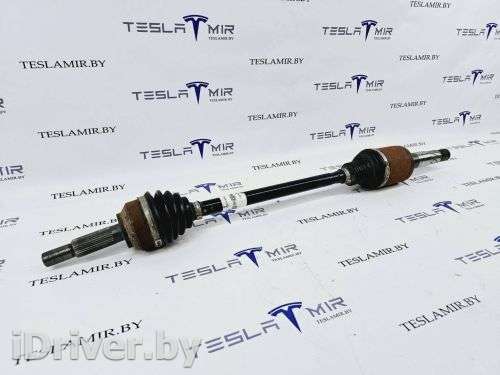 Полуось (приводной вал, ШРУС) передняя правая Tesla model X 2022г. 1420119-00 - Фото 1
