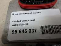 Блок розжига ксенона Volkswagen Golf PLUS 2 2012г. 5M0907391 VAG - Фото 6