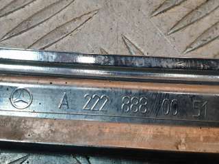 окантовка решетки радиатора Mercedes S W222 2013г. A2228880051 - Фото 11