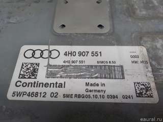 Блок управления двигателем Audi A8 D4 (S8) 2011г. 4H0990990A - Фото 2