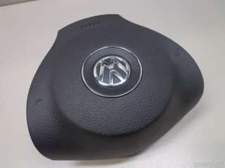 Подушка безопасности в рулевое колесо Volkswagen Tiguan 1 2008г. 1T0880201T81U - Фото 3
