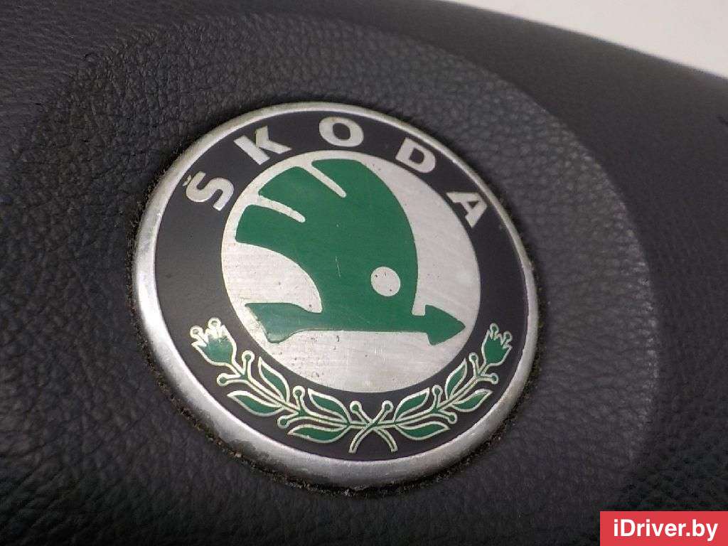 Подушка безопасности в рулевое колесо Skoda Octavia A5 2005г. 1Z0880201AM3X1  - Фото 4