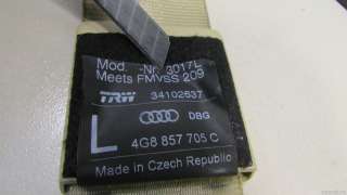 Ремень безопасности с пиропатроном Audi A7 1 (S7,RS7) 2012г. 4G8857705CDBG - Фото 11