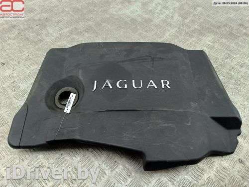 Декоративная крышка двигателя Jaguar XJ X351 2011г.  - Фото 1