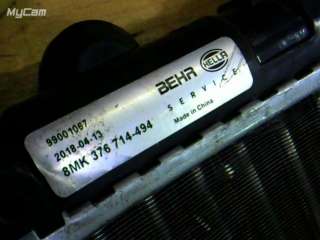 8MK376714-494 Радиатор основной Volkswagen Golf 3 (BEHR) Арт 1900RD, вид 5