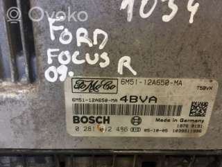Блок управления двигателем Ford Focus 2 restailing 2009г. 6m5112a650ma, 6m5112a650ma4bva, 0281012486 , artGAR8285 - Фото 4