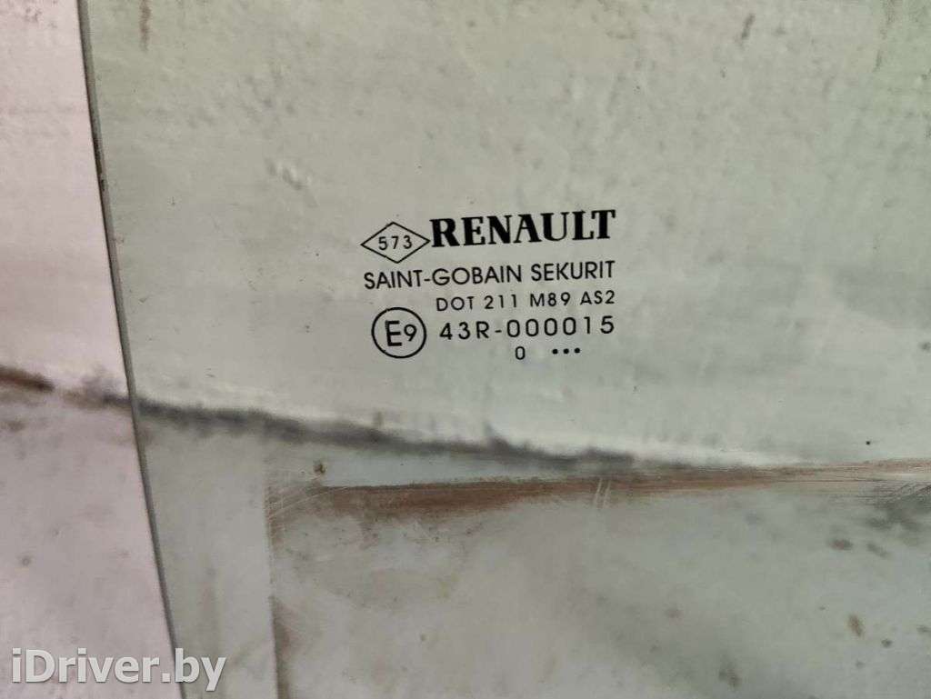 Стекло двери задней левой Renault Megane 3 2010г.   - Фото 2