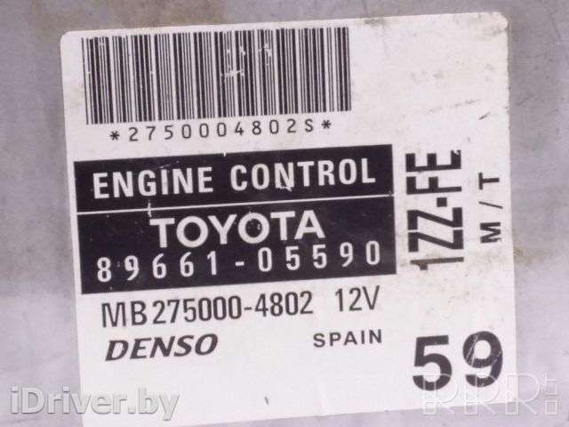 Блок управления двигателем Toyota Avensis 1 2001г. 8966105590, 2750004802 , artPAC24253 - Фото 1