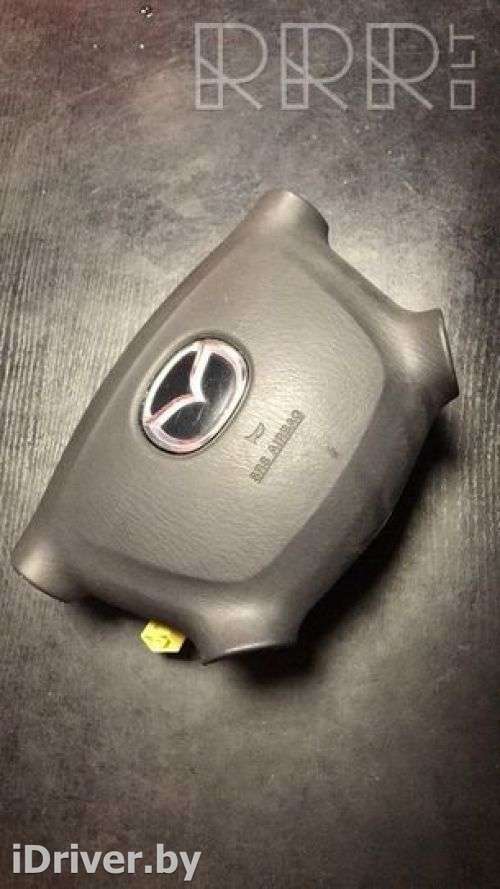 Подушка безопасности водителя Mazda Premacy 1 2003г. lc6357k0063 , artGSD245 - Фото 1
