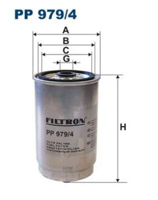 pp9794 filtron Фильтр топливный к Hyundai Getz Арт 72201425