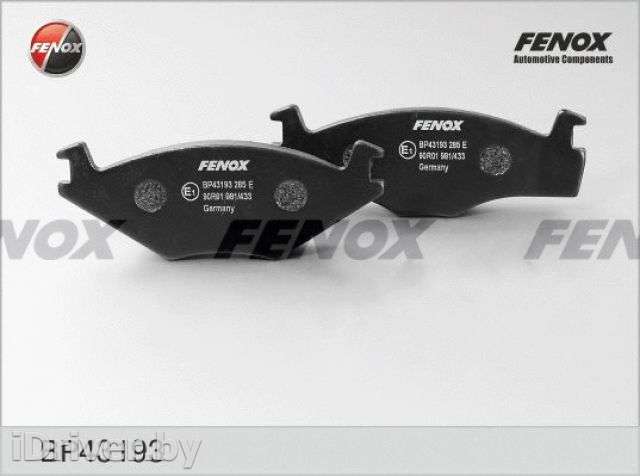 Тормозные колодки комплект Seat Toledo 1 2000г. bp43193 fenox - Фото 1