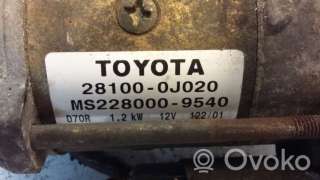 Стартер Toyota Yaris 1 2000г. 281000j020, ms2280009540, d70r , artRMA707 - Фото 2
