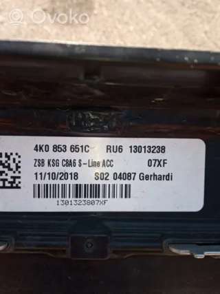 Решетка радиатора Audi A6 C7 (S6,RS6) 2018г. 4k0853651c , artZTA4705 - Фото 3