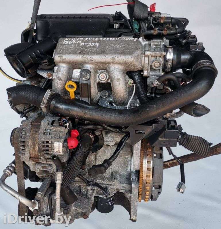 Двигатель  Nissan Note E12 1.2  Бензин, 2014г. HR12  - Фото 3