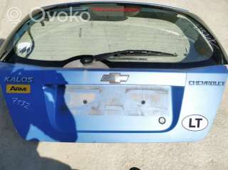 Крышка багажника (дверь 3-5) Chevrolet Kalos 2005г. melynas , artIMP2418497 - Фото 3