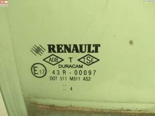 Стекло двери задней правой Renault Clio 2 2004г. 43R-00097 - Фото 2