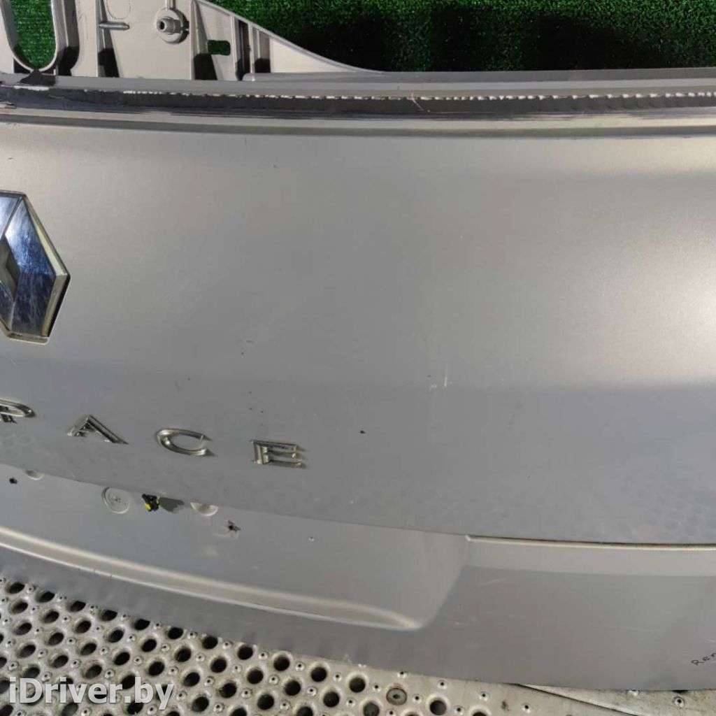 Крышка багажника (дверь 3-5) Renault Espace 4 restailing 2006г. 901007291R  - Фото 4
