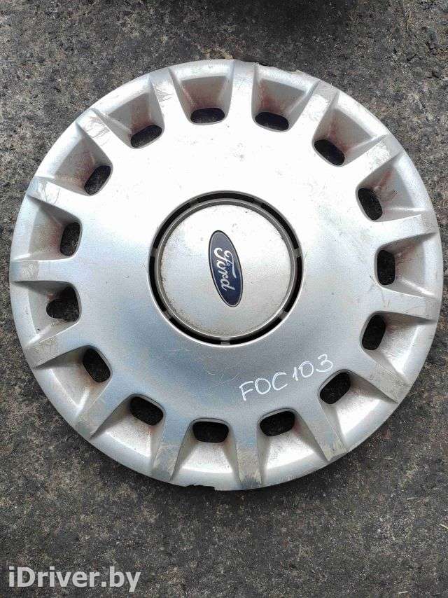 Колпак колесный Ford Focus 1 2001г. 98AB1130NE - Фото 1