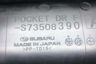 Обшивка двери передней левой (дверная карта) Subaru BRZ 2012г. S73508390 , art8809583 - Фото 4