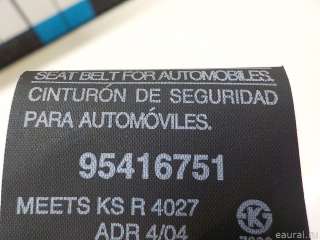 95416751 Ремень безопасности Opel Antara Арт E84651278, вид 5