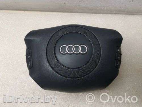 Подушка безопасности водителя Audi A8 D2 (S8) 1998г. 4b0880201ag , artRRS155 - Фото 1