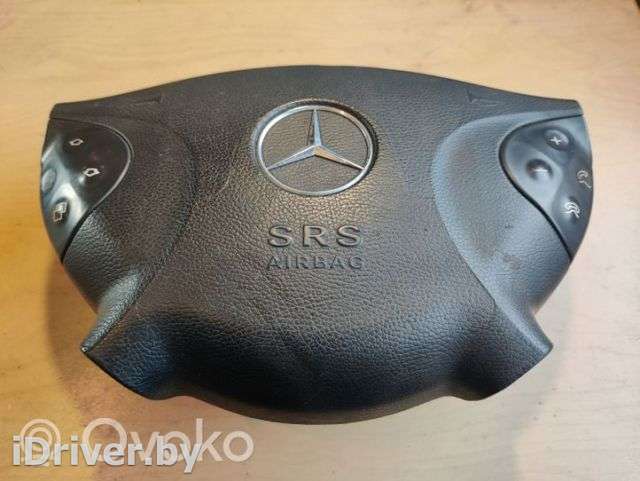Подушка безопасности водителя Mercedes E W211 2003г. 61245240f , artVMS693 - Фото 1