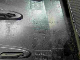 Заглушка (решетка) в бампер передний Volkswagen Touran 1 2008г. 1T0853665L, 1T0854661C, 1T0853949A - Фото 3