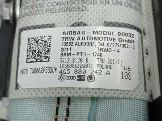 Подушка безопасности боковая (в сиденье) Audi A6 C7 (S6,RS6) 2012г. 4G5880242A - Фото 3