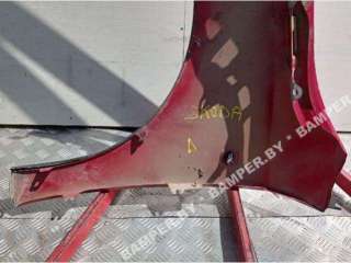 Крыло переднее правое Skoda Roomster 2008г.  - Фото 7
