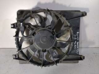 Вентилятор радиатора Hyundai Santa FE 2 (CM) 2007г.  - Фото 3