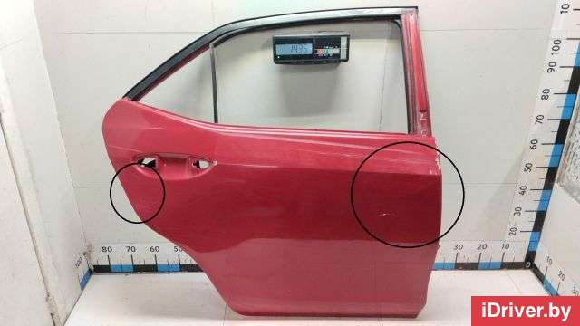 Дверь задняя правая Toyota Corolla E160/170/180 2014г. 6700302410 - Фото 1