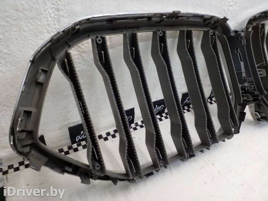 Молдинг (рамка) решетки радиатора BMW X6 G06 2019г. 51138494884  - Фото 7