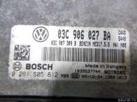Блок управления двигателем Volkswagen Golf 6 2004г. 03C906027BA - Фото 6