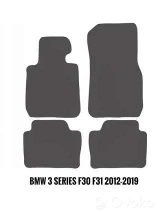 Коврики в салон BMW 3 F30/F31/GT F34 2012г. artMAT20303 - Фото 2