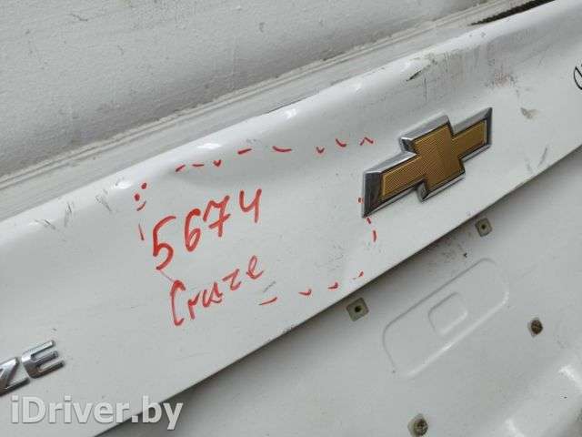 Крышка багажника (дверь 3-5) Chevrolet Cruze J400 2016г. , - Фото 1