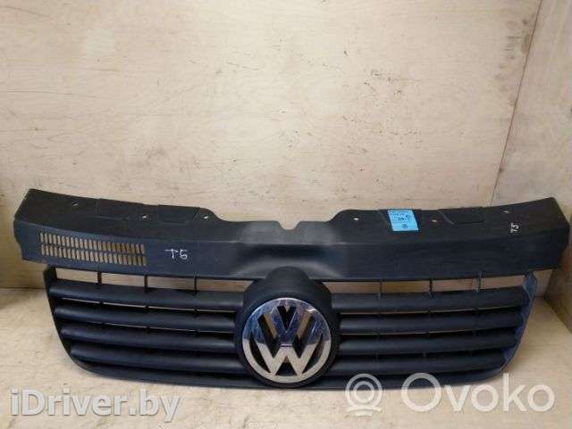 Решетка радиатора Volkswagen Multivan T5 2007г. 7h08071015, , 7h0807101 , artSEA13824 - Фото 1