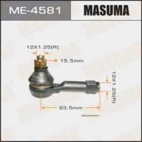 me4581 masuma Наконечник рулевой к Nissan Sunny N14 Арт 72229760