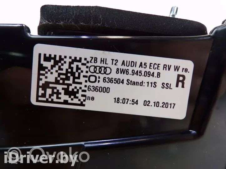 Фонарь габаритный Audi A5 (S5,RS5) 2 2017г. 8w6945094b , artVAC15903  - Фото 7