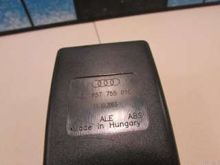 Ответная часть ремня безопасности Audi A8 D3 (S8) 2008г. 4E085775501C VAG - Фото 5