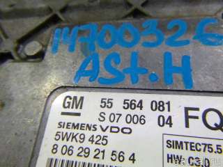 Блок управления двигателем Opel Astra H 2005г.  - Фото 4