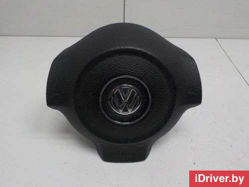 Подушка безопасности в рулевое колесо Volkswagen Polo 5 2010г. 6R0880201F81U - Фото 1