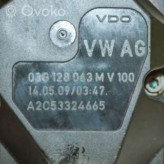 Заслонка дроссельная Skoda Octavia A5 restailing 2009г. 03g128063m , artTDS78471 - Фото 6