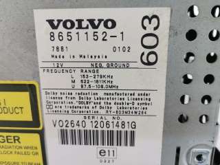 Магнитола Volvo V70 2 2001г. 86511521, 86511521 - Фото 4