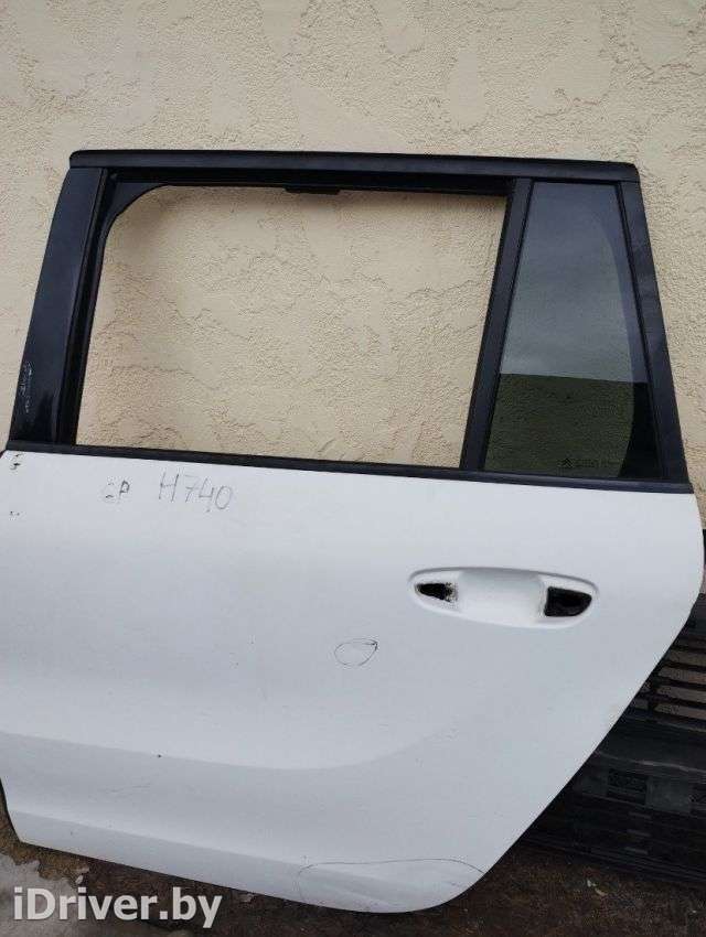 Дверь задняя левая Citroen C4 Grand Picasso 2 2014г.  - Фото 1