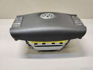 Подушка безопасности водителя Volkswagen Touareg 1 2003г. 3D0880203B - Фото 8