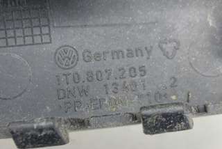 1T0807205 , art10353608 Заглушка (решетка) в бампер задний к Volkswagen Touran 1 Арт 10353608
